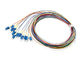 LC de Vezel Optische Vlecht 0.9mm Kabel 12 van de schakelaar Enige Wijze Kleuren